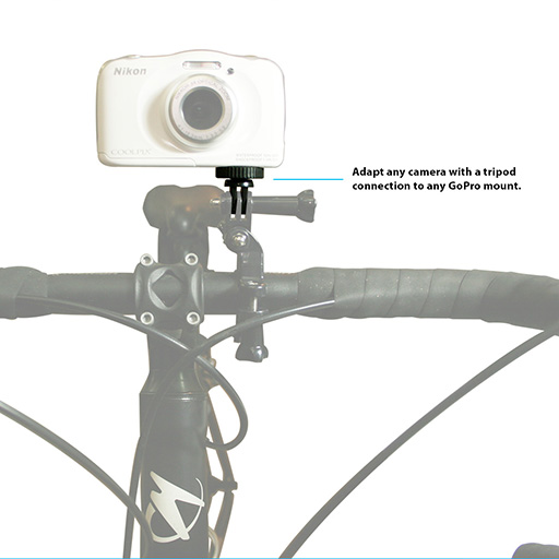 AGENT 8 Handlebar and Seatpost Bike Mount for GoPro